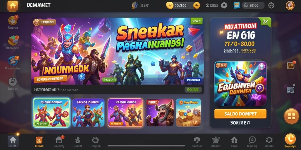Tampilan antarmuka yang menarik dan mudah dipahami.