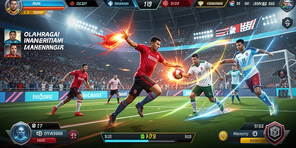 Tampilan awal game yang menarik dan interaktif.
