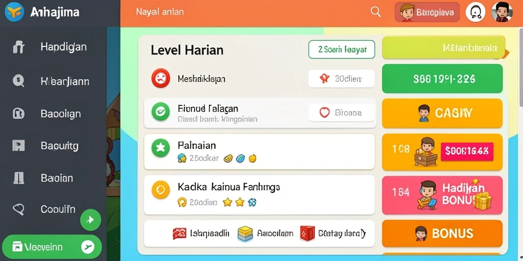 Tampilan antarmuka pengguna yang intuitif.