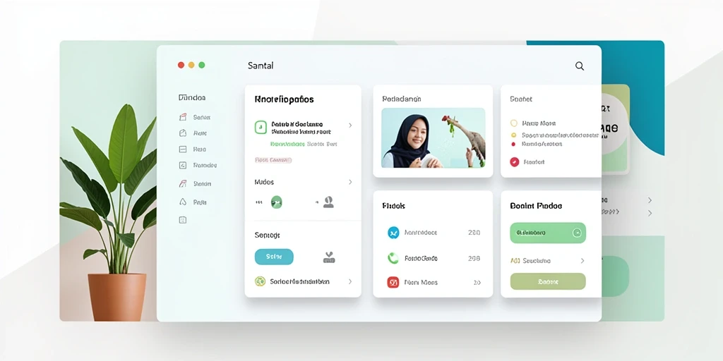Tampilan antarmuka yang user-friendly.