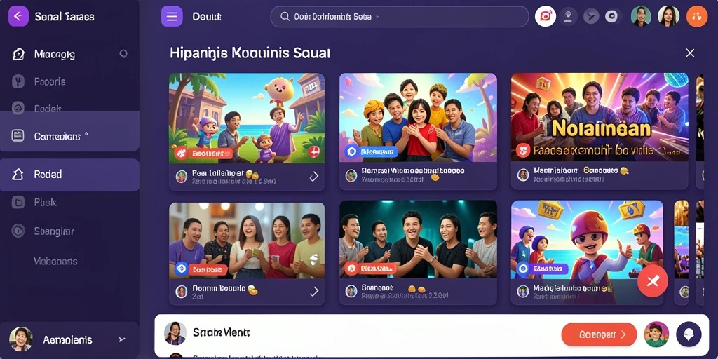 Tampilan antarmuka PANDORA99 yang menarik dan mudah dipahami.