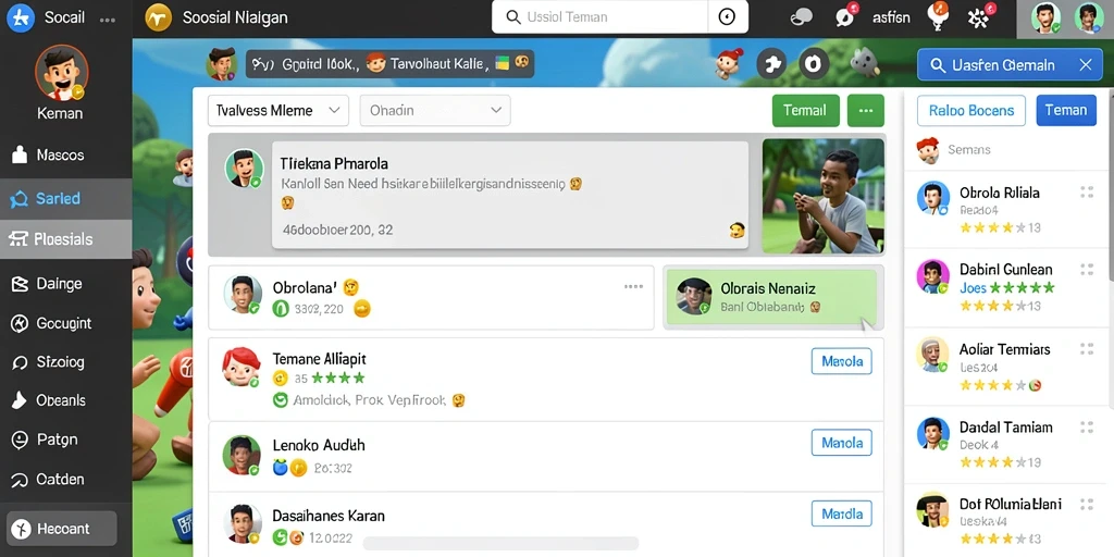 Tampilan antarmuka yang menarik dan mudah dinavigasi.