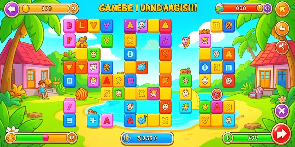 Tampilan permainan slot yang menarik dan mudah dimainkan.