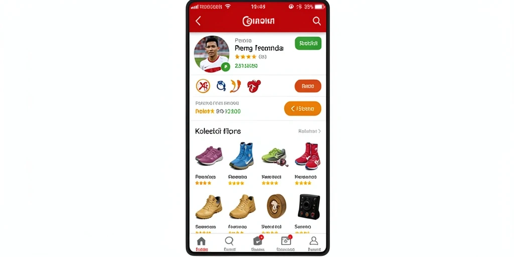 Screenshot menampilkan antarmuka permainan yang menarik.