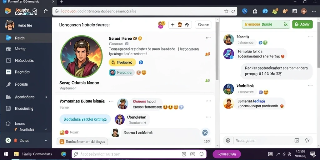 Screenshot menunjukkan tampilan antarmuka pengguna yang menarik.